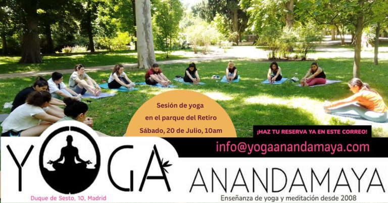 Sesión de yoga